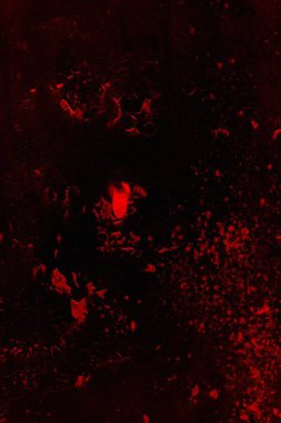 Dökülen boya paslı metal dokusu