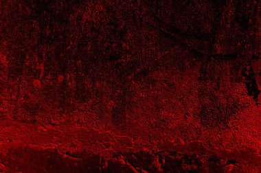 Soyut grunge arkaplanı. Monokrom dokusu. Siyah ve kırmızı desenli arka plan