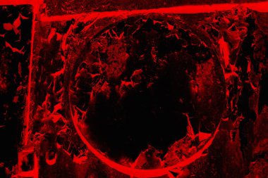 Dökülen boya paslı metal dokusu