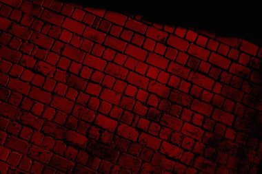 Soyut grunge arkaplanı. Monokrom dokusu. Siyah ve kırmızı desenli arka plan