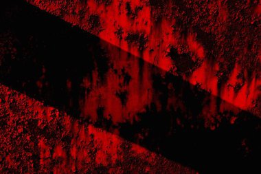 Soyut grunge arkaplanı. Monokrom dokusu. Siyah ve kırmızı desenli arka plan