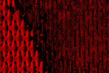 Soyut grunge arkaplanı. Monokrom dokusu. Siyah ve kırmızı desenli arka plan