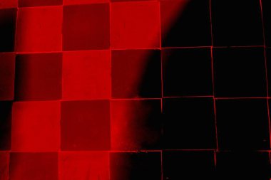 Soyut grunge arkaplanı. Monokrom dokusu. Siyah ve kırmızı desenli arka plan