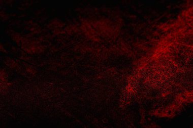 Soyut grunge arkaplanı. Monokrom dokusu. Siyah ve kırmızı desenli arka plan