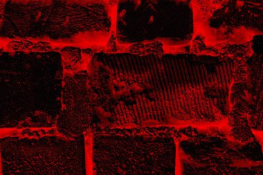 Soyut grunge arkaplanı. Monokrom dokusu. Siyah ve kırmızı desenli arka plan