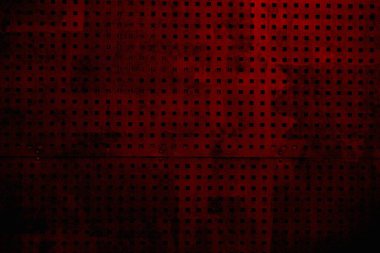 Soyut grunge arkaplanı. Monokrom dokusu. Siyah ve kırmızı desenli arka plan