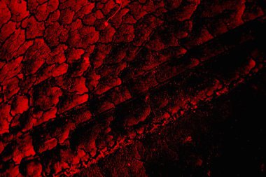 Soyut grunge arkaplanı. Monokrom dokusu. Siyah ve kırmızı desenli arka plan