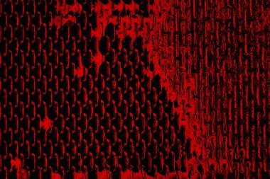 Soyut grunge arkaplanı. Monokrom dokusu. Siyah ve kırmızı desenli arka plan