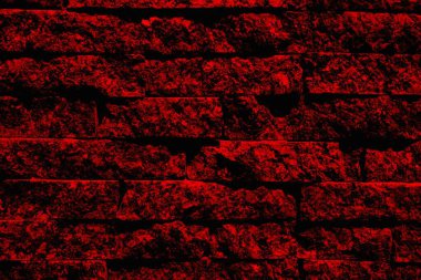 Soyut grunge arkaplanı. Monokrom dokusu. Siyah ve kırmızı desenli arka plan