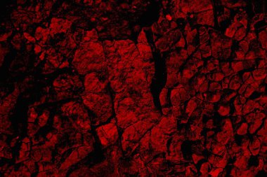 Soyut grunge arkaplanı. Monokrom dokusu. Siyah ve kırmızı desenli arka plan