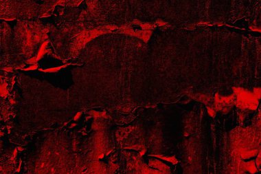 Soyut grunge arkaplanı. Monokrom dokusu. Siyah ve kırmızı desenli arka plan