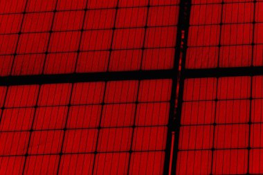 Soyut grunge arkaplanı. Monokrom dokusu. Siyah ve kırmızı desenli arka plan