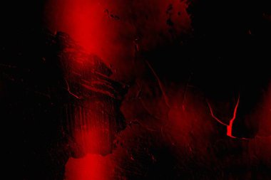 Soyut grunge arkaplanı. Monokrom dokusu. Siyah ve kırmızı desenli arka plan