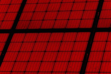 Soyut grunge arkaplanı. Monokrom dokusu. Siyah ve kırmızı desenli arka plan