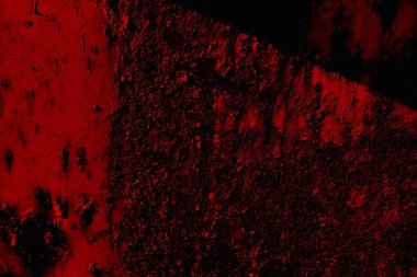 Soyut grunge arkaplanı. Monokrom dokusu. Siyah ve kırmızı desenli arka plan