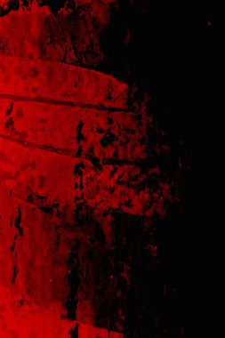 Soyut grunge arkaplanı. Monokrom dokusu. Siyah ve kırmızı desenli arka plan