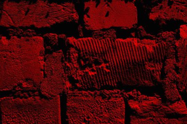 Soyut grunge arkaplanı. Monokrom dokusu. Siyah ve kırmızı desenli arka plan