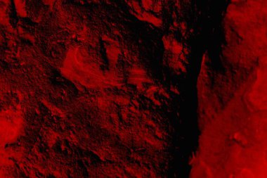 Soyut grunge arkaplanı. Monokrom dokusu. Siyah ve kırmızı desenli arka plan