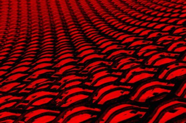 Soyut grunge arkaplanı. Monokrom dokusu. Siyah ve kırmızı desenli arka plan