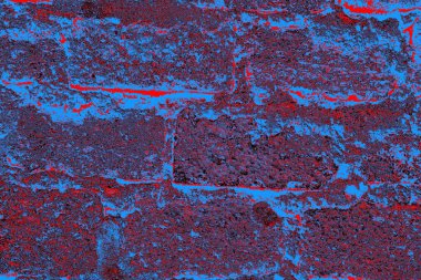 Arka plandaki eski tuğla duvar