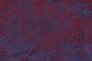 Kırmızı ve mavi renkli grungy duvar, desenli arka plan