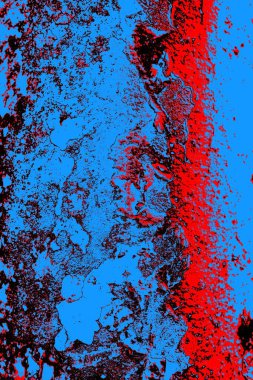 Çizik ve çatlaklarla metal doku