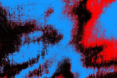 Çizik ve çatlaklarla metal doku.