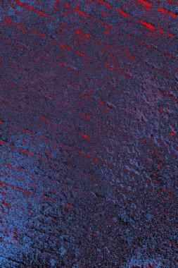 Çizik ve çatlaklarla metal doku