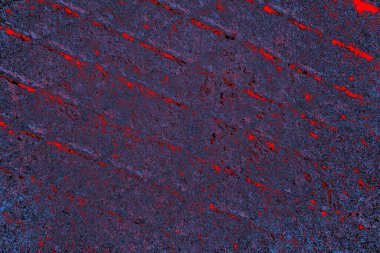 Çizik ve çatlaklarla metal doku