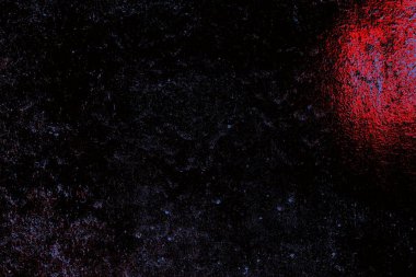 Kırmızı ve mavi renkli grungy duvar, desenli arka plan