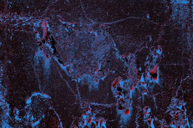 Dökülen boya paslı metal dokusu