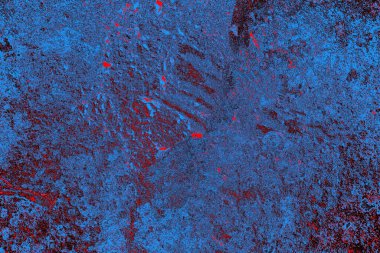 Çizik ve çatlaklarla metal doku