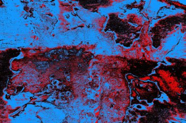 Çizik ve çatlaklarla metal doku