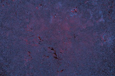 Kırmızı ve mavi renkli grungy duvar, desenli arka plan