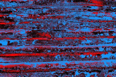 Çizik ve çatlaklarla metal doku