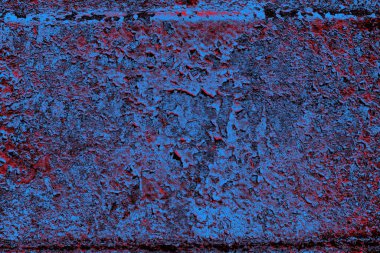 Çizik ve çatlaklarla metal doku