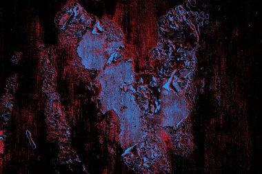 Metal boya dokusu ve arkaplan