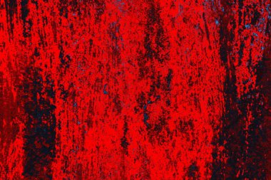 Soyut grunge arkaplanı. Monokrom dokusu. Mavi ve kırmızı desenli arkaplan