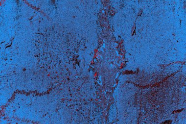 Dökülen boya paslı metal dokusu