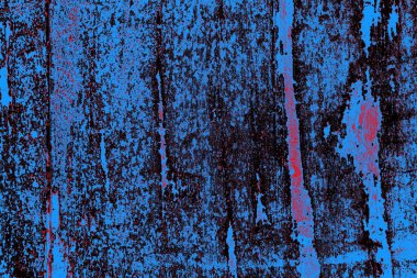 Kırmızı ve mavi renkli grungy duvar, desenli arka plan