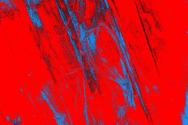 Kırmızı ve mavi renkli grunge duvar dokusu arkaplanı