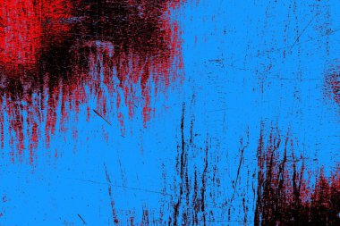 Çizik ve çatlaklarla metal doku