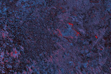 Çizik ve çatlaklarla metal doku