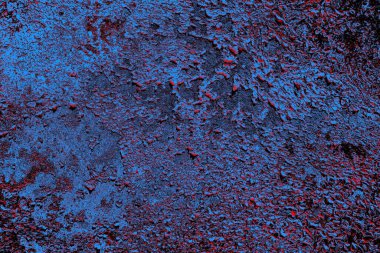 Çizik ve çatlaklarla metal doku