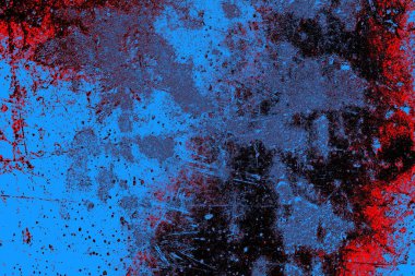 Çizik ve çatlaklarla metal doku