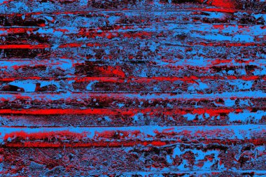 Çizik ve çatlaklarla metal doku