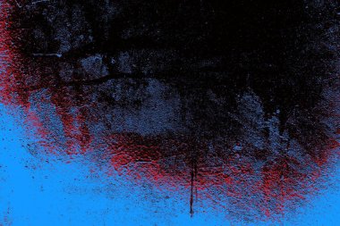 Mavi boya metal plaka desen ve arkaplan