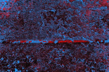 Çizik ve çatlaklarla metal doku