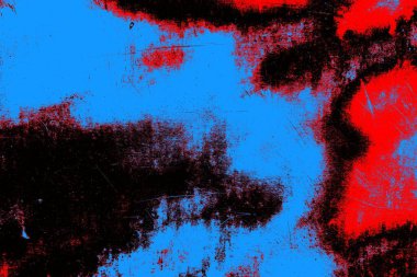 Çizik ve çatlaklarla metal doku.