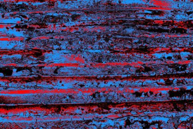 Çizik ve çatlaklarla metal doku